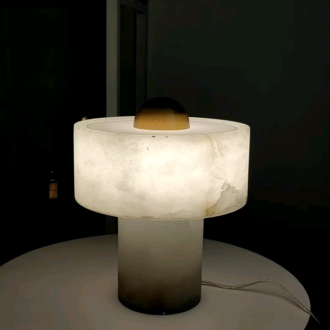 Stone Alabaster Table Light