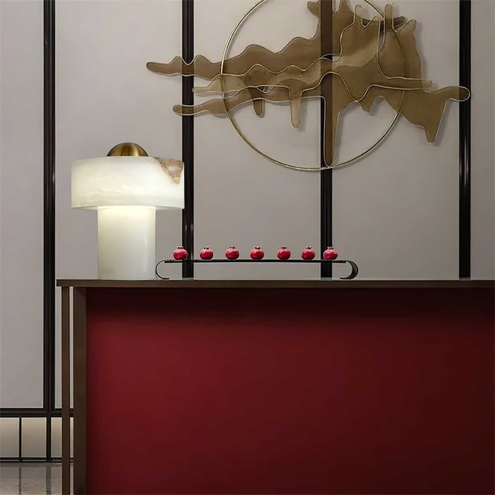 Stone Alabaster Table Light