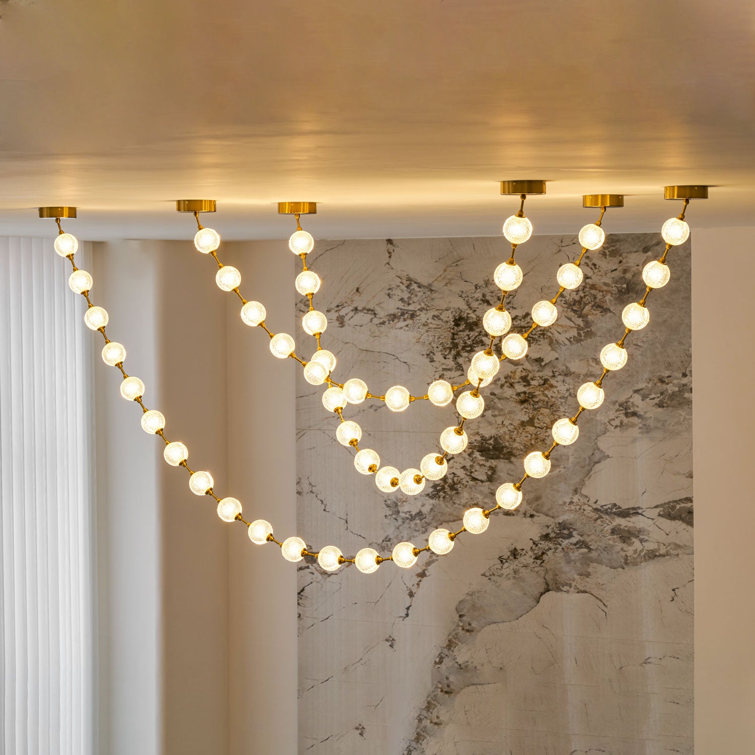 Marni Beaded Chandelier