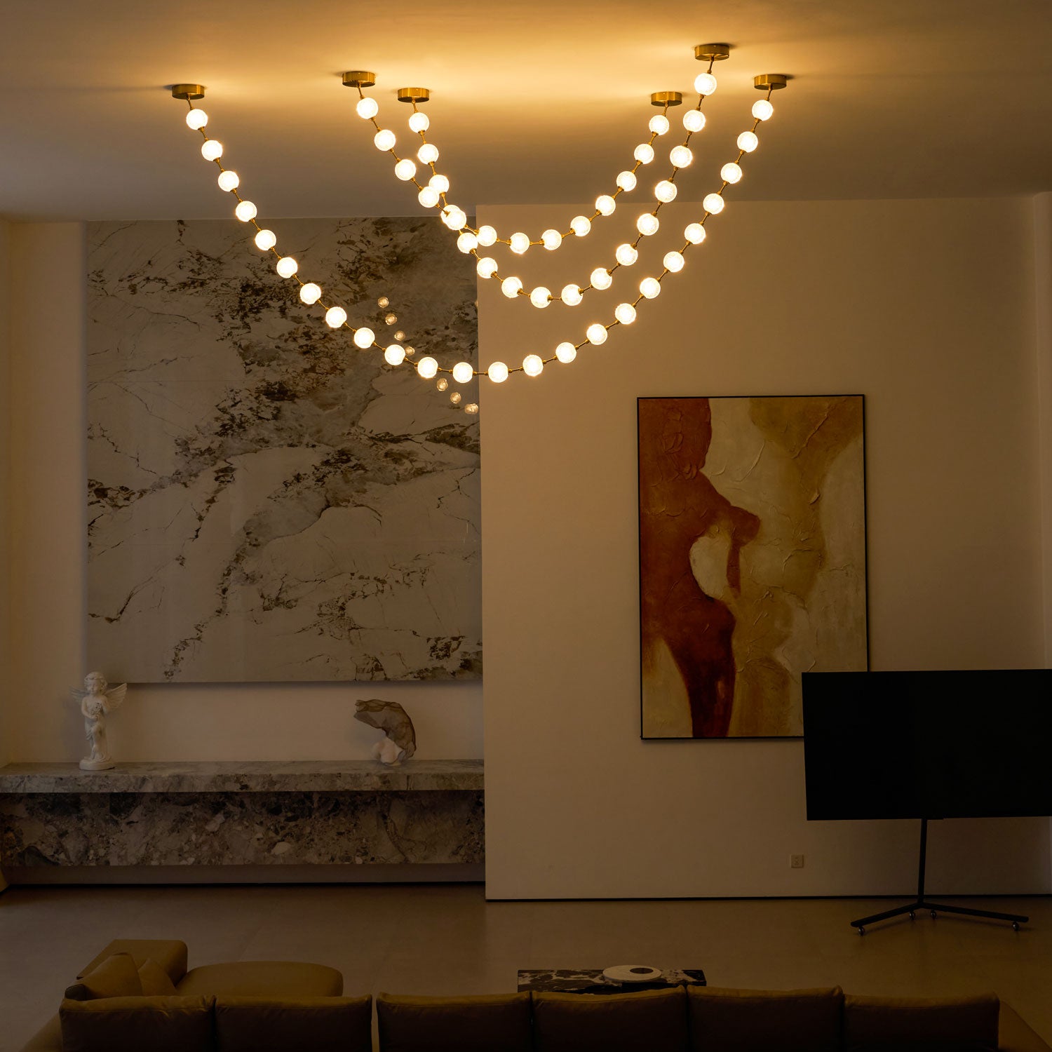 Marni Beaded Chandelier