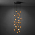 Load image into Gallery viewer, Sultana Alabaster Cluster Chandelier
