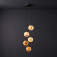 Load image into Gallery viewer, Sultana Alabaster Cluster Chandelier

