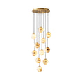 Load image into Gallery viewer, Sultana Alabaster Cluster Chandelier
