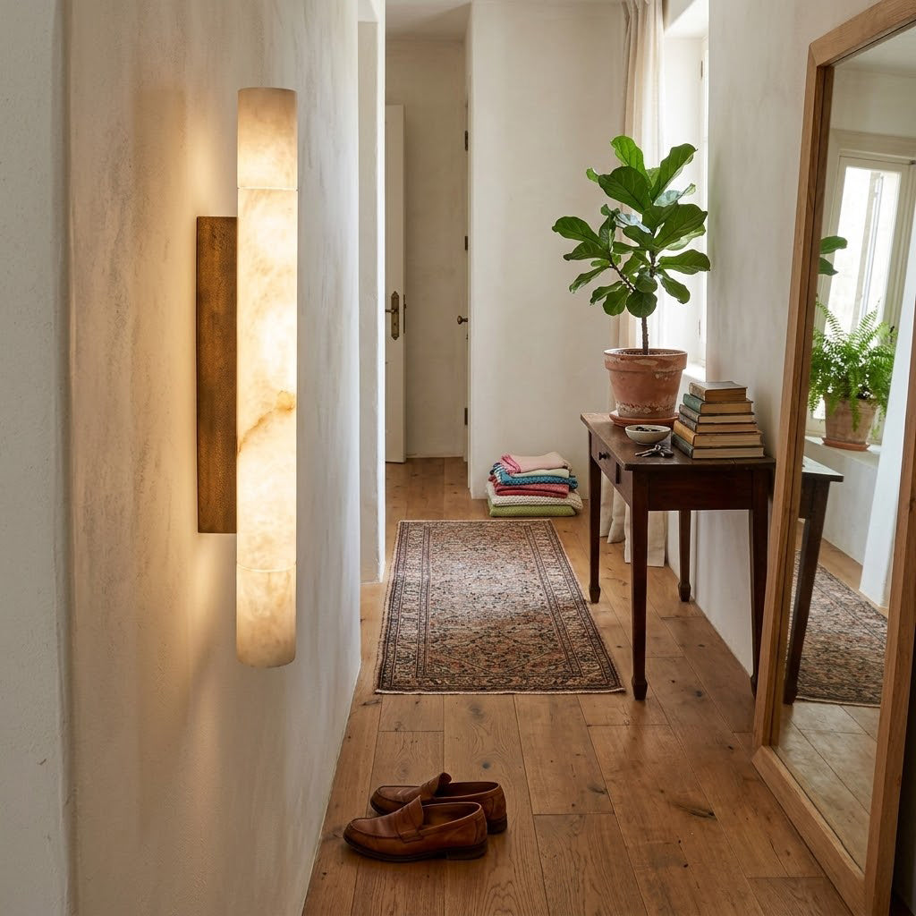 Sumatra Alabaster Wall Sconce