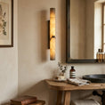 Load image into Gallery viewer, Sumatra Alabaster Wall Sconce
