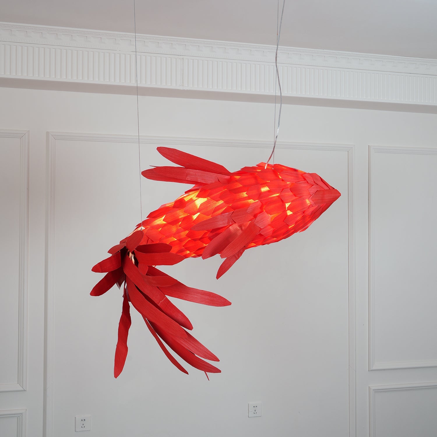 Swirl Koi Chandelier