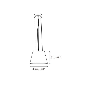 Talma Pendant Lamp – detail 3 — Dimension drawings 1