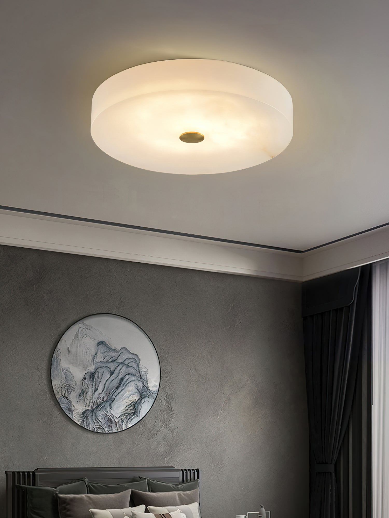 Tamoor Alabaster Ceiling Light