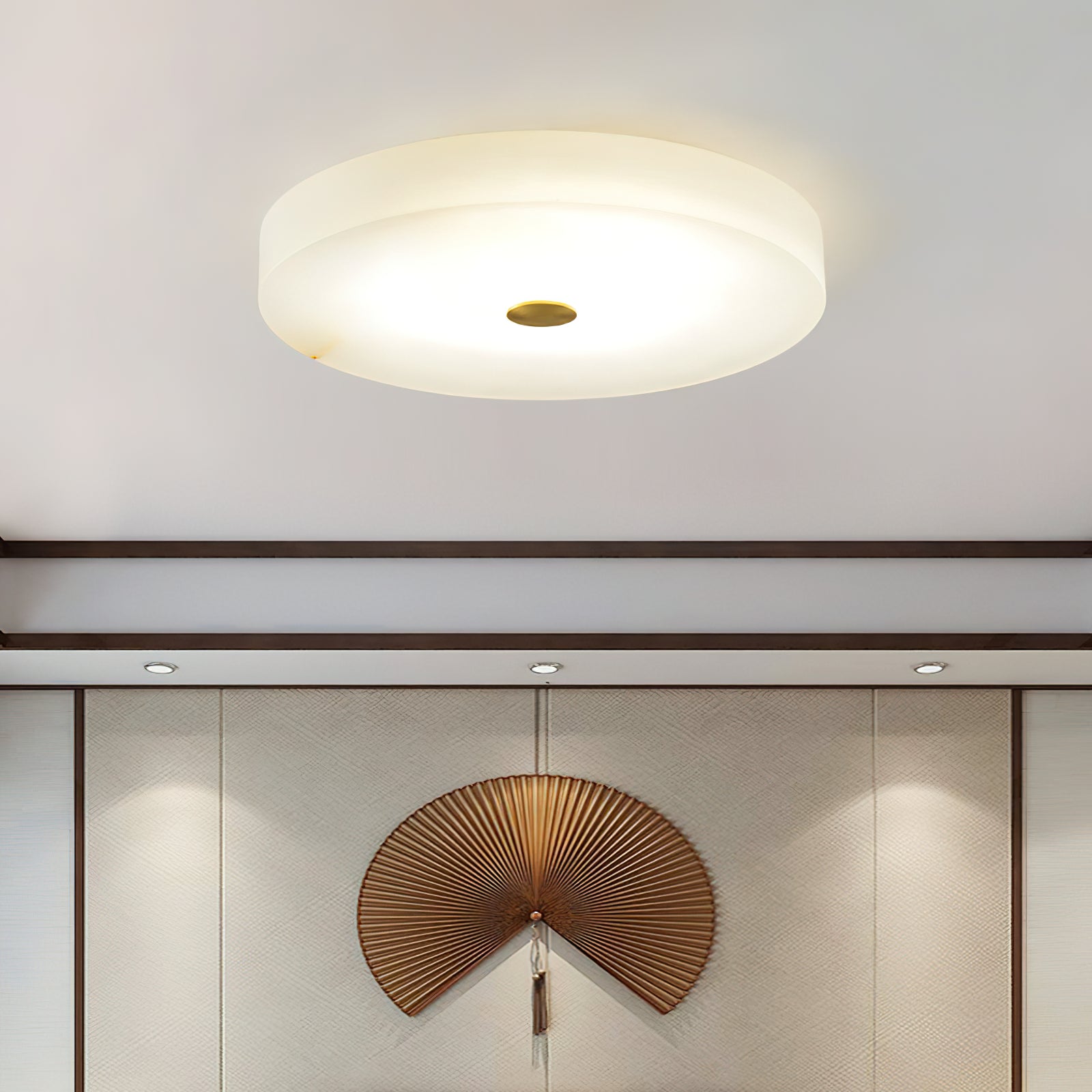 Tamoor Alabaster Ceiling Light