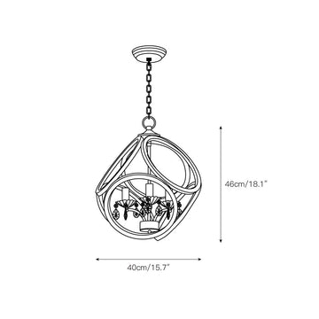 Taticollia Pendant Lamp – detail 3 — Dimension drawings 1