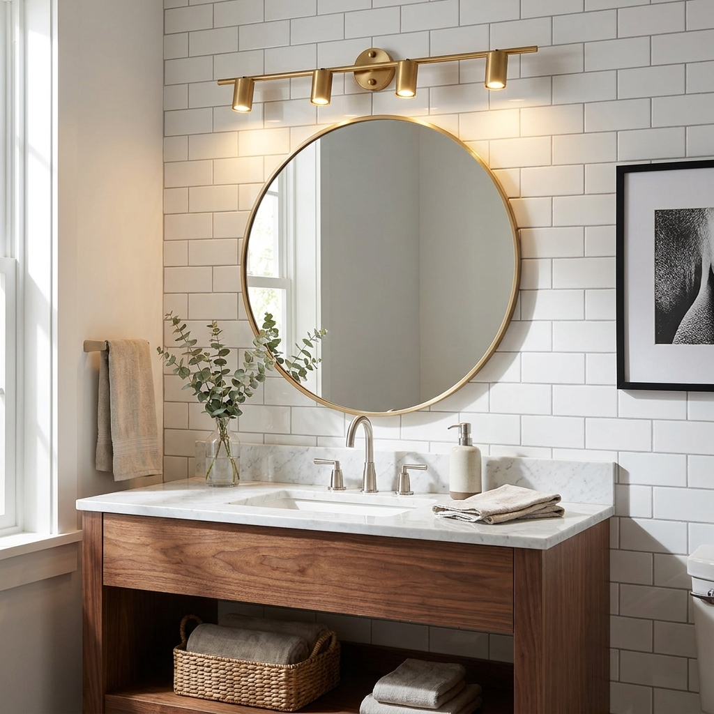 Taylor Adjustable Head Wall/Ceiling Lamp