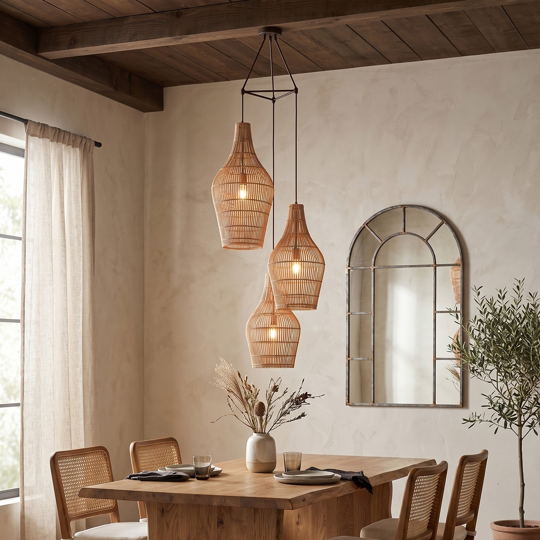 Taylor Rattan Pendant Lamp