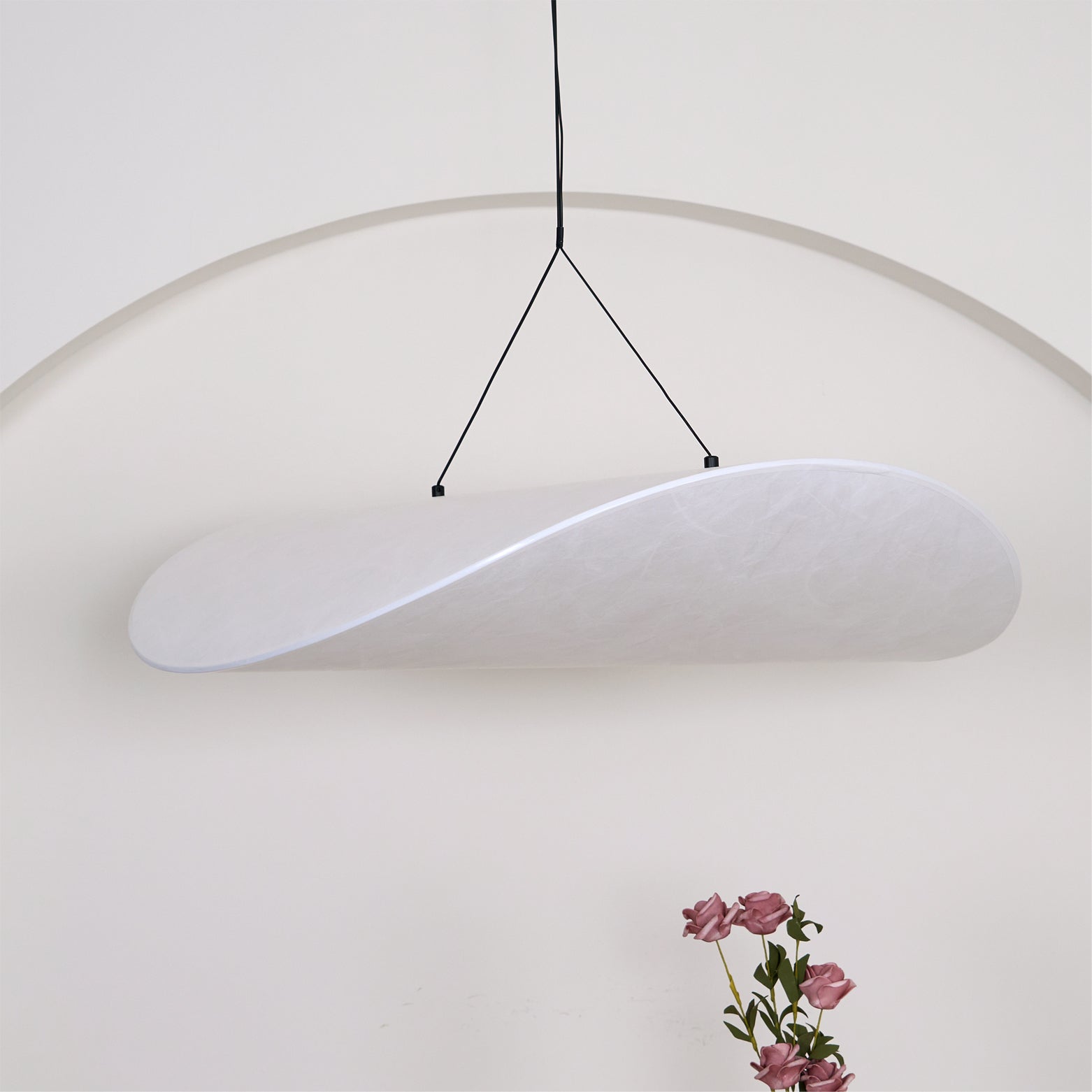 Tense Tyvek Pendant Lamp