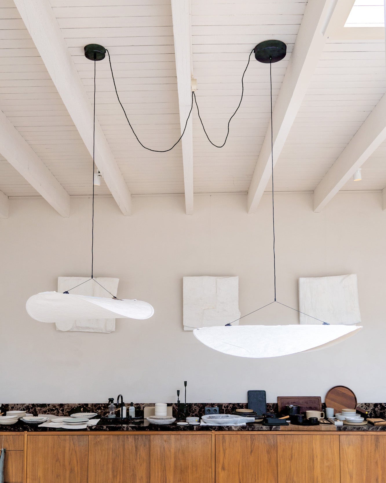 Tense Tyvek Pendant Lamp