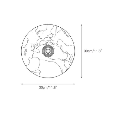 Terkel Marble Wall Lamp – detail 7 — Dimension drawings 1