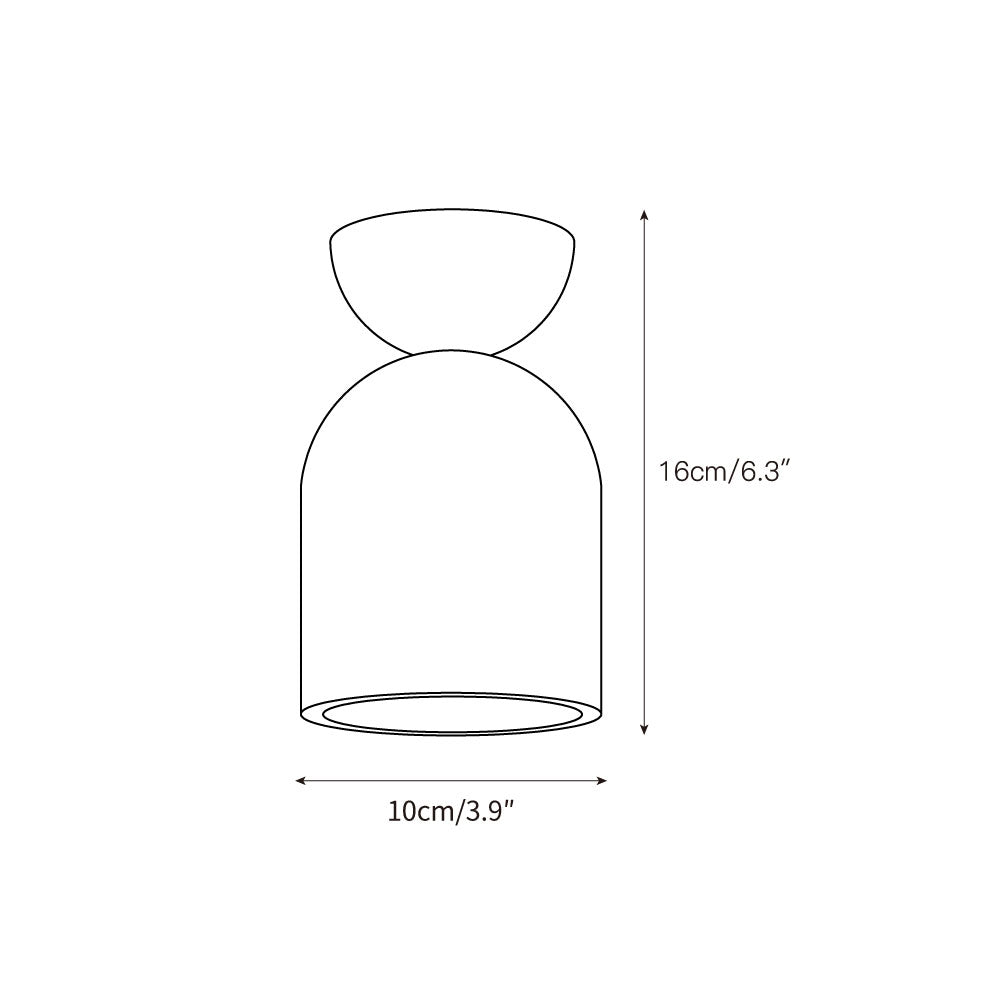 Terrene Cone Ceiling Lamp