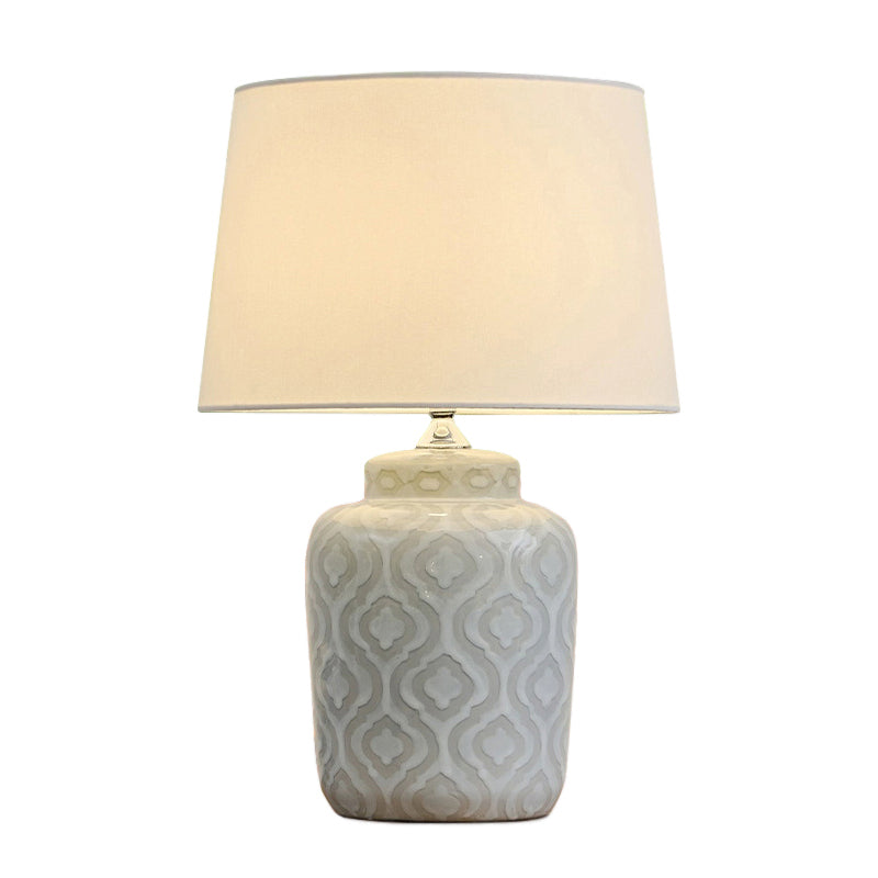 Textured Jar Table Lamp