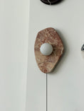 Load image into Gallery viewer, Textured Marble Plug-in Wall Lamp
