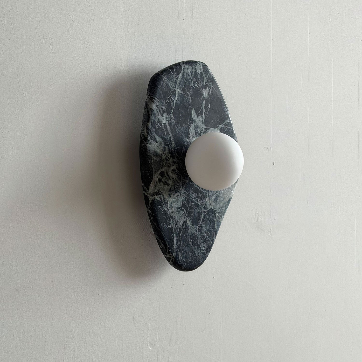 Textured Marble Wall Lamp