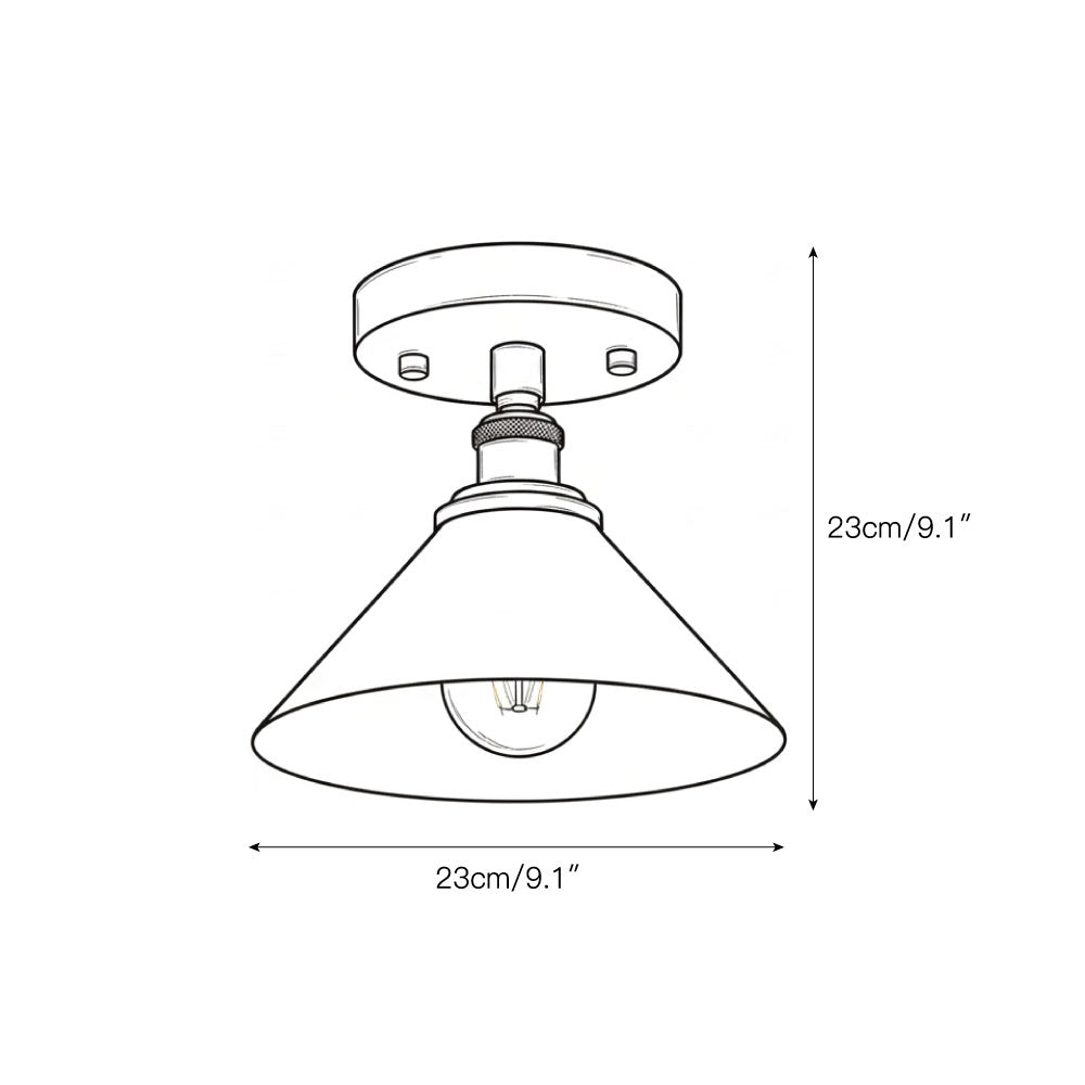 Thetford Ceiling Lamp