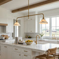 Load image into Gallery viewer, Thetford Alabaster Pendant Light
