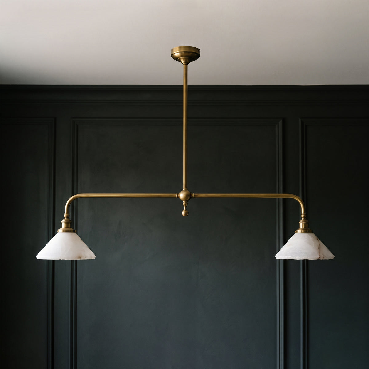 Thetford Alabaster Pendant Light