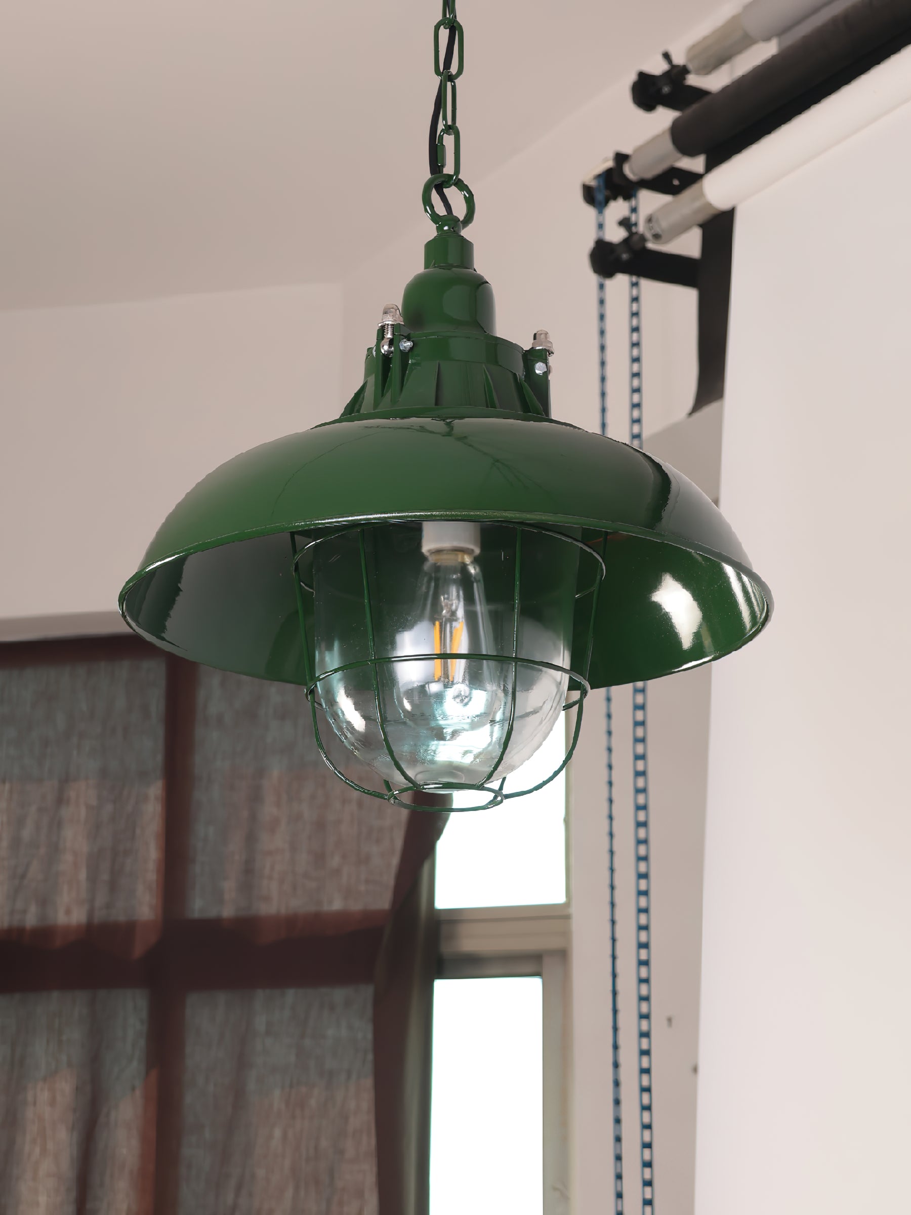 Lampe à Suspension Thorlux Verte