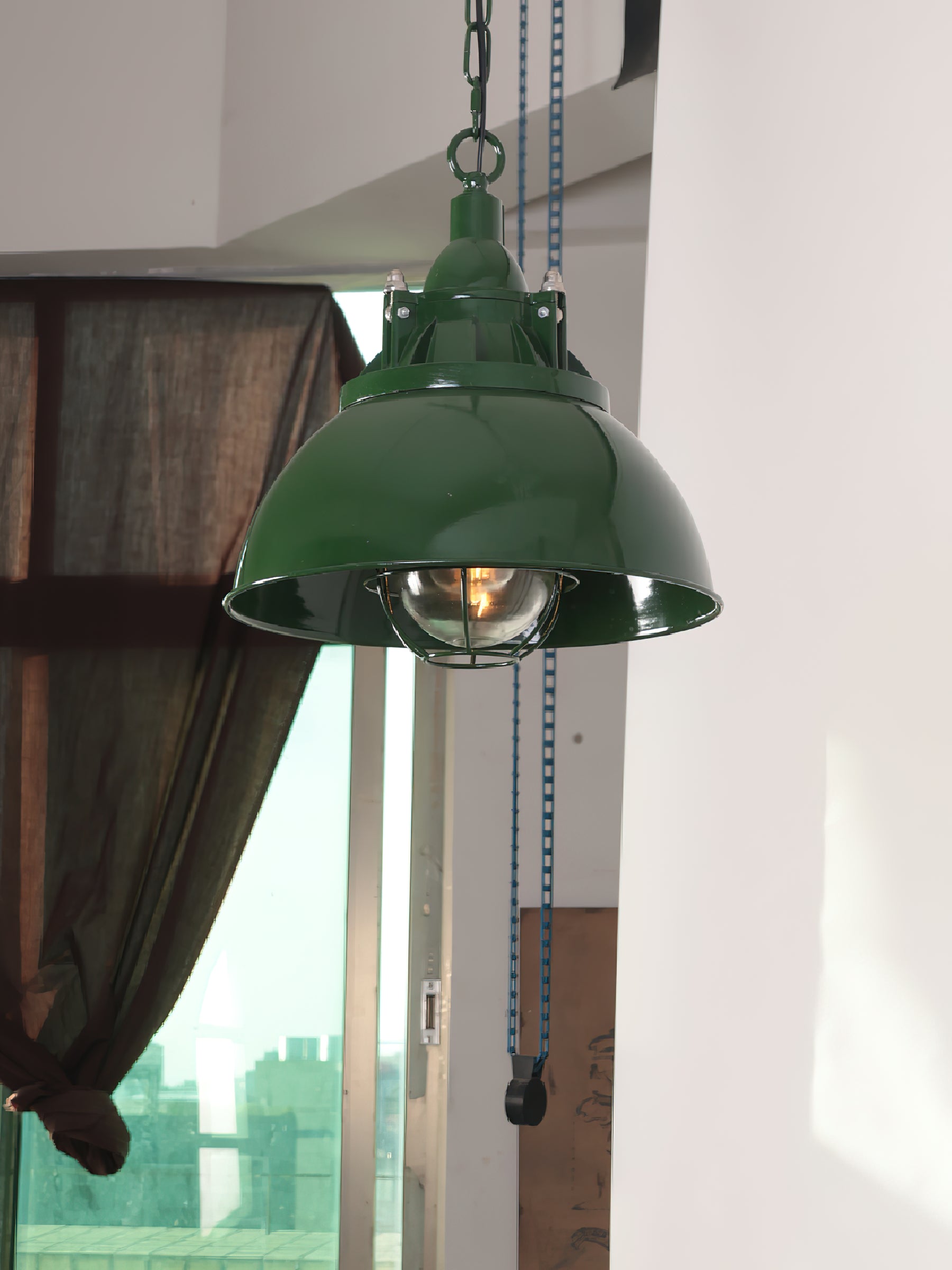 Lampe à Suspension Thorlux Verte