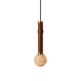 Bild in Galerie-Betrachter laden, Threadline Alabaster Globe Pendant Lamp
