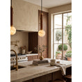 Bild in Galerie-Betrachter laden, Threadline Alabaster Globe Pendant Lamp
