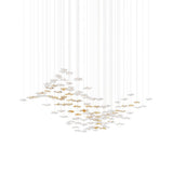 Tidal Art Glass Chandelier