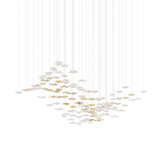 Tidal Art Glass Chandelier – detail 27