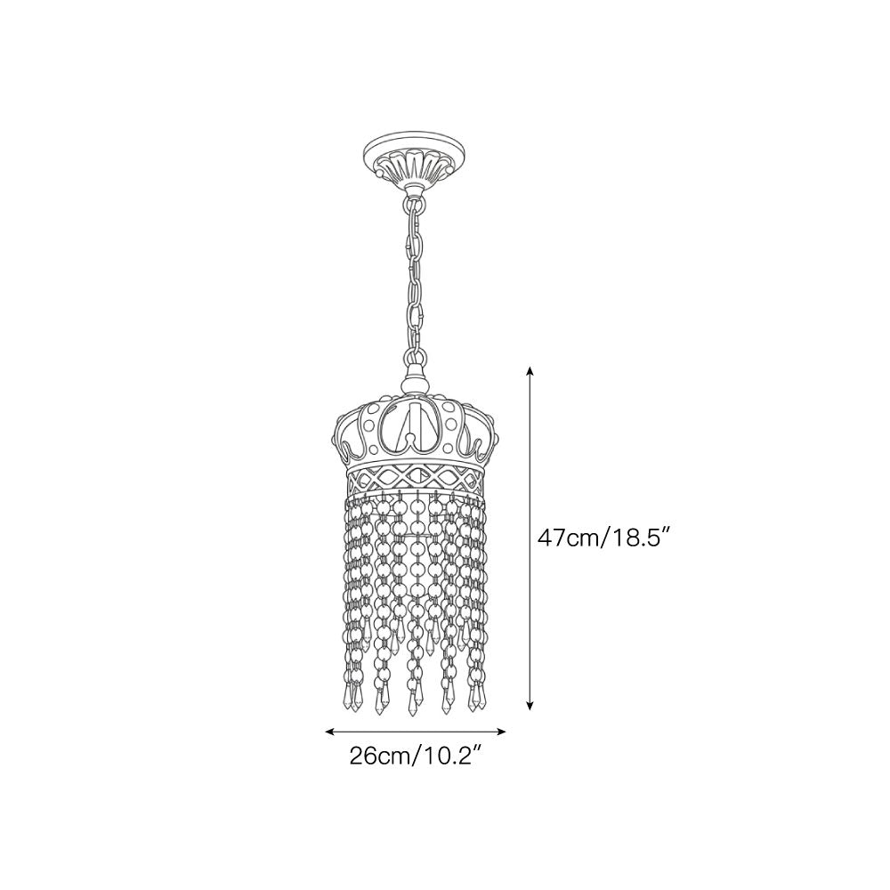 Timon Crown Pendant Lamp