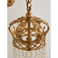 Load image into Gallery viewer, Timon Brass Crown Wall Lamp
