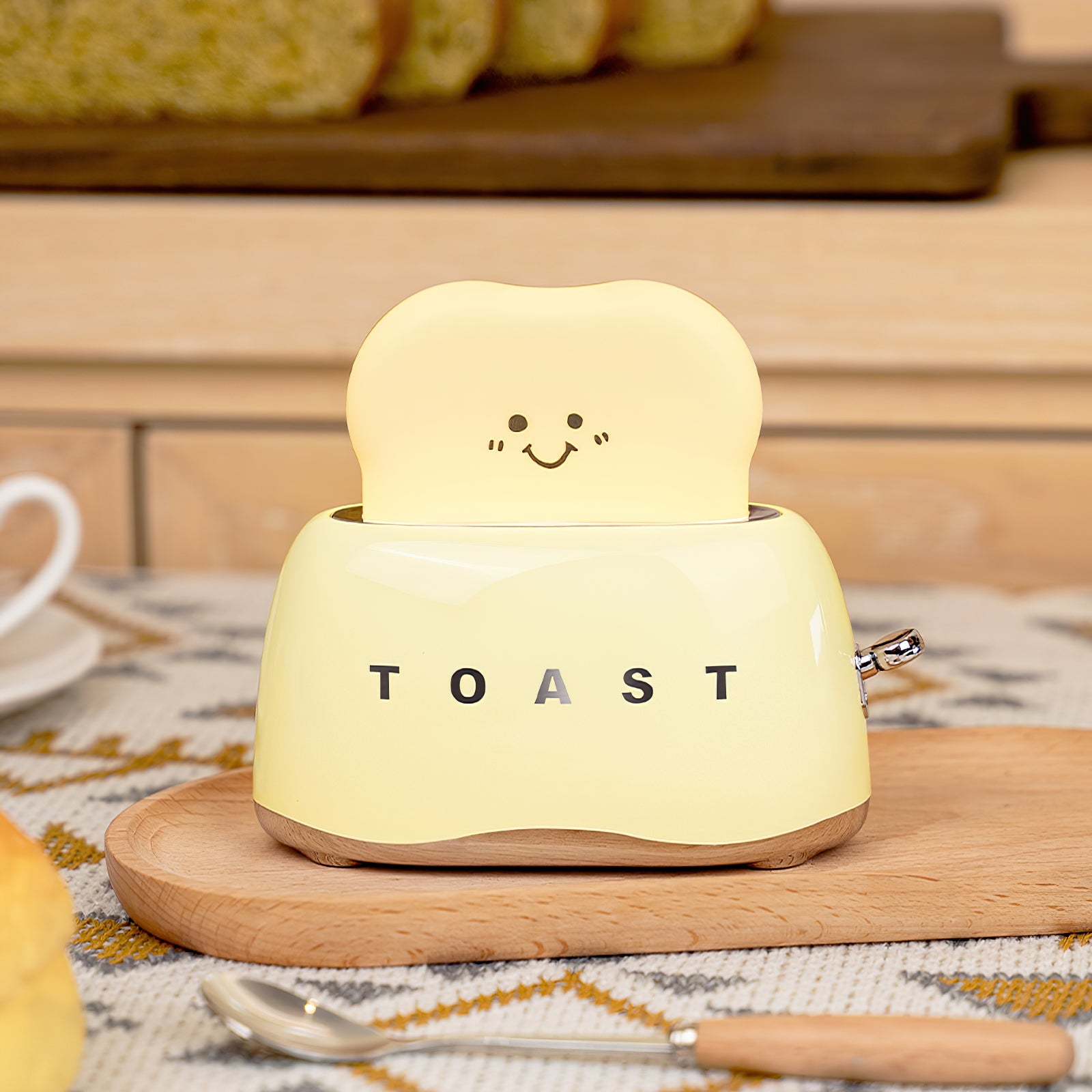 Toaster Table Lamp (built-in battery)