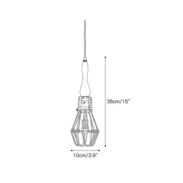 Tolliver Pendant Lamp – detail 3 — Dimension drawings 1