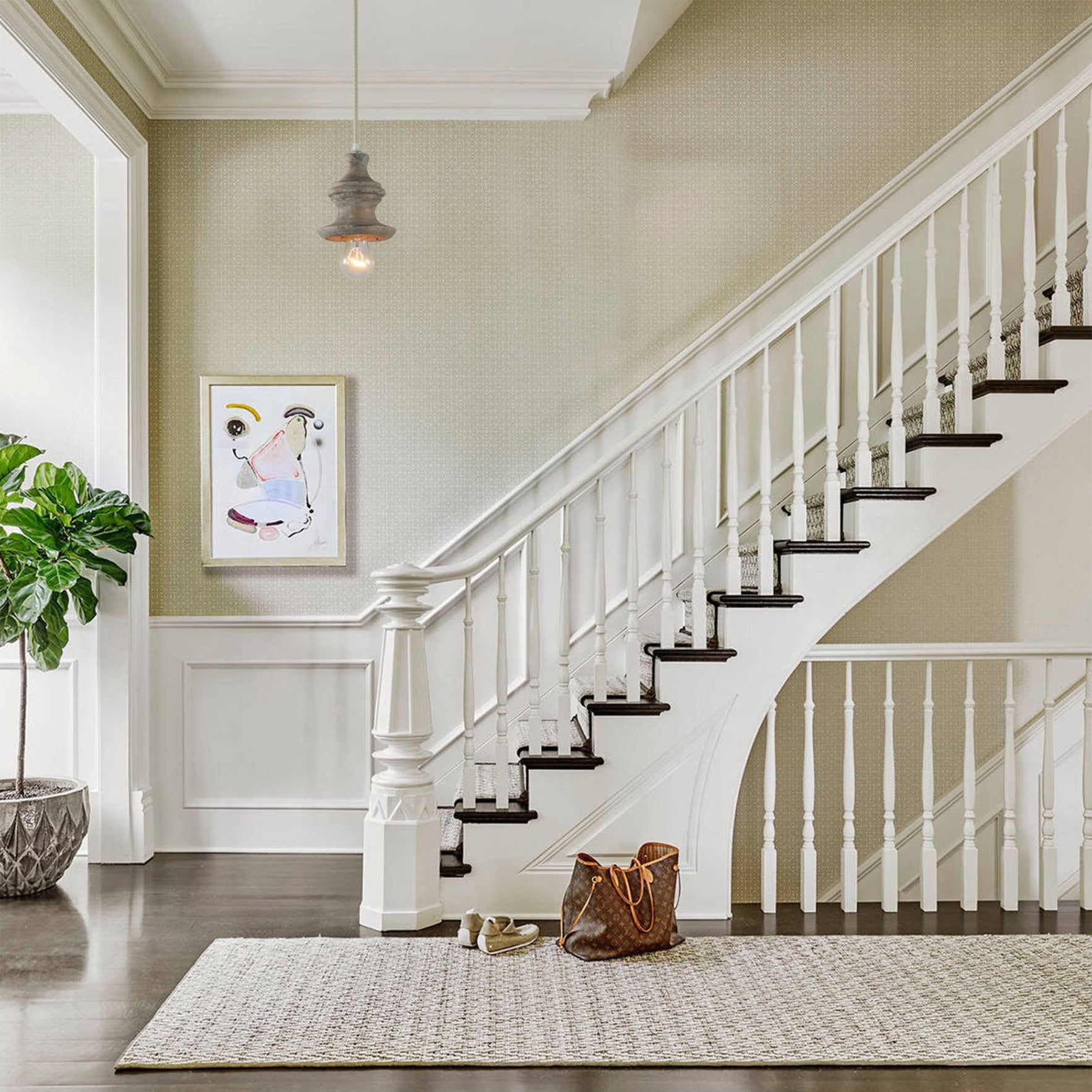 Tomiya Wood Swag Lights