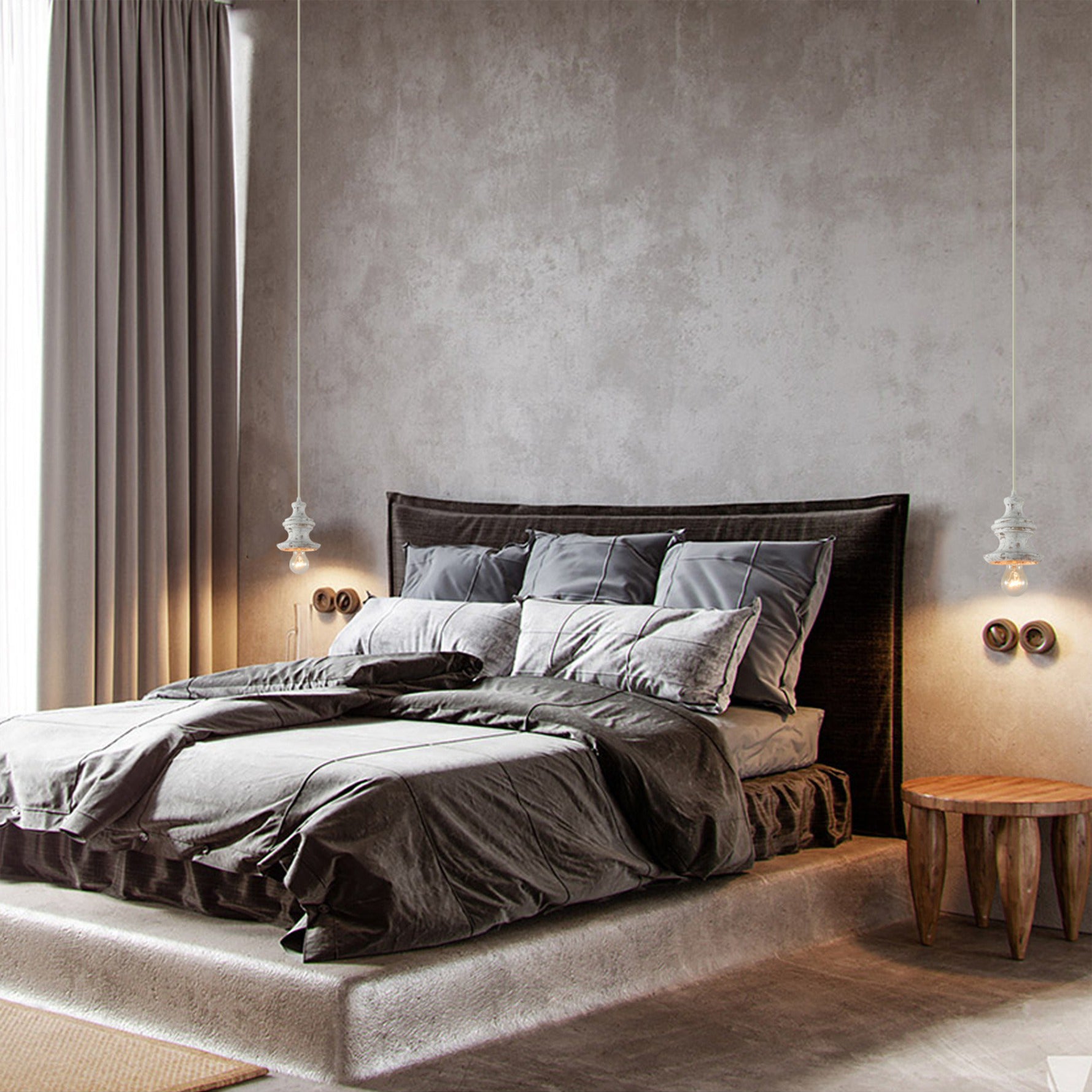 Tomiya Wood Swag Lights