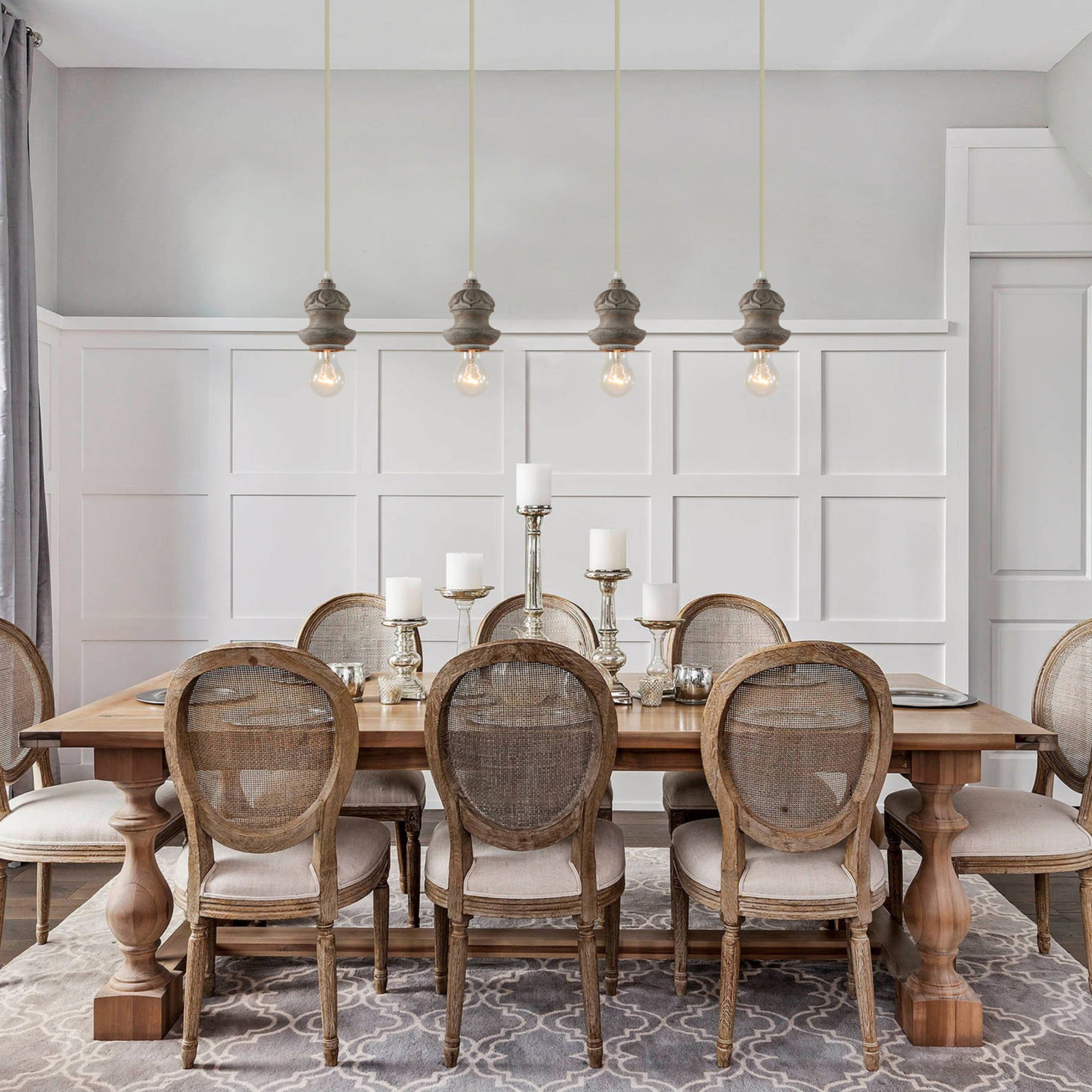 Tomiya Wood Swag Lights