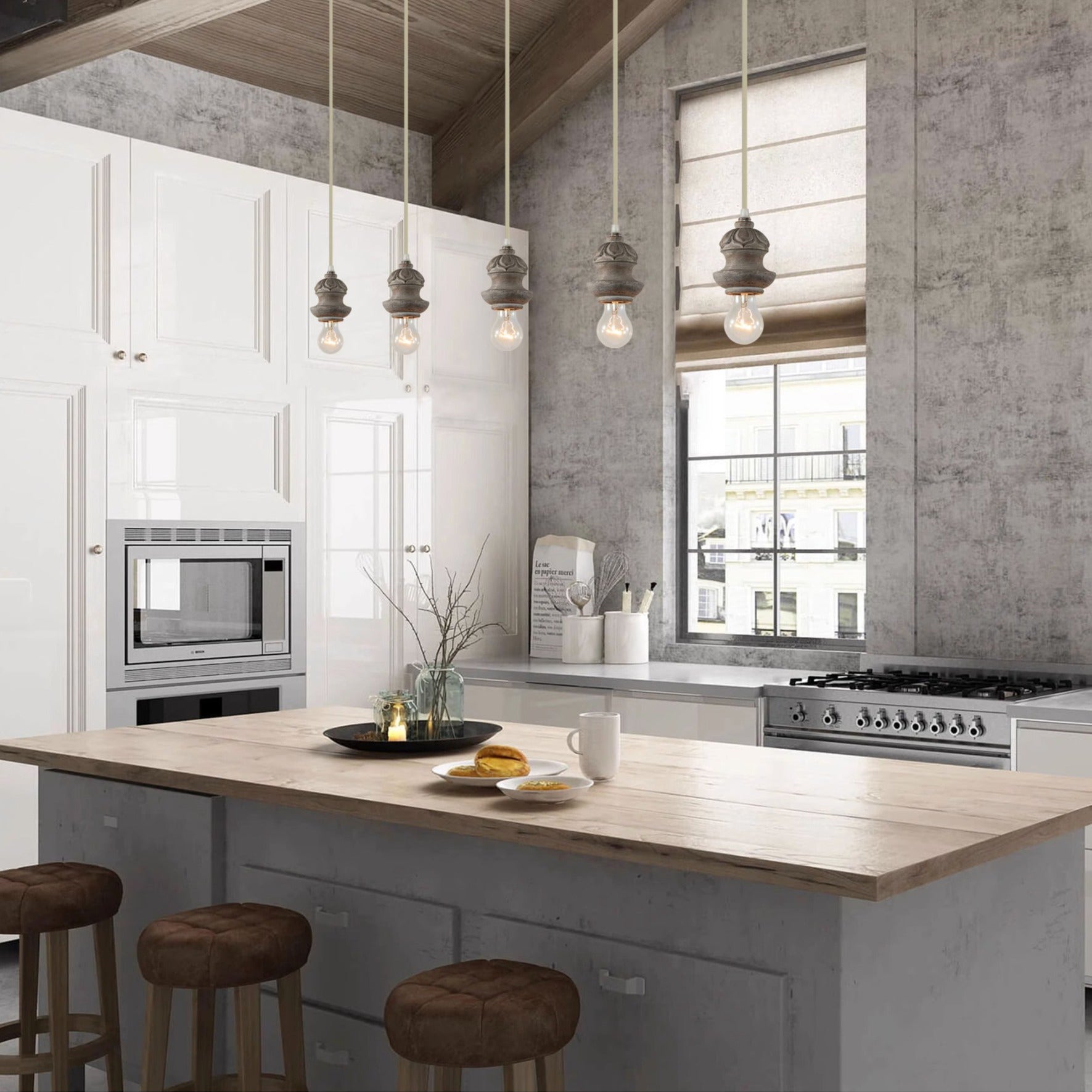 Tomiya Wood Swag Lights