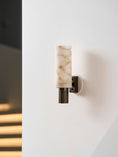Load image into Gallery viewer, Santorini Alabaster Wall Lamp
