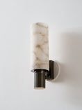 Load image into Gallery viewer, Santorini Alabaster Wall Lamp
