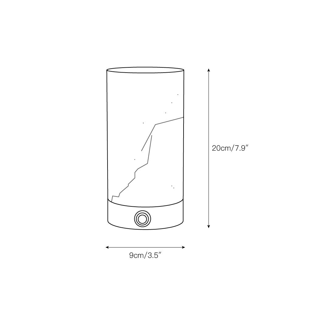 Totem Alabaster Table Lamp (built-in battery)