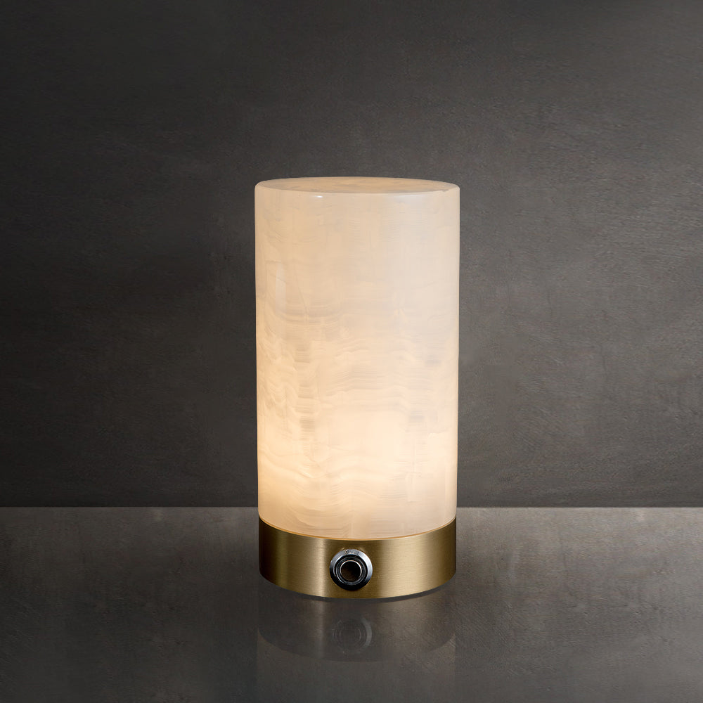 Totem Alabaster Table Lamp (built-in battery)