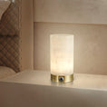 Load image into Gallery viewer, Totem Alabaster Table Lamp
