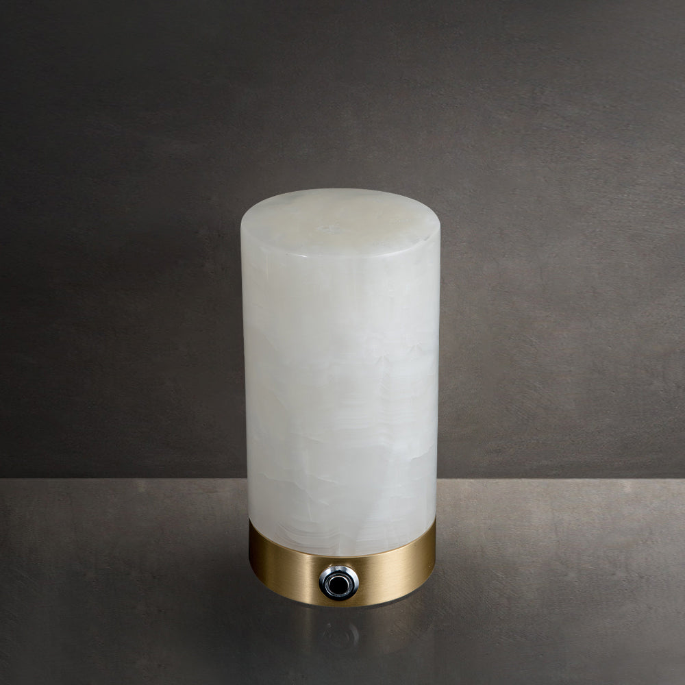 Totem Alabaster Tischlampe