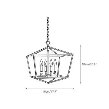 Townsend Pendant Lamp – detail 3 — Dimension drawings 1
