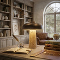 Load image into Gallery viewer, Carla Travertine Table Lamp
