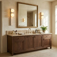Load image into Gallery viewer, Asymmetrical Travertine Wall Sconce
