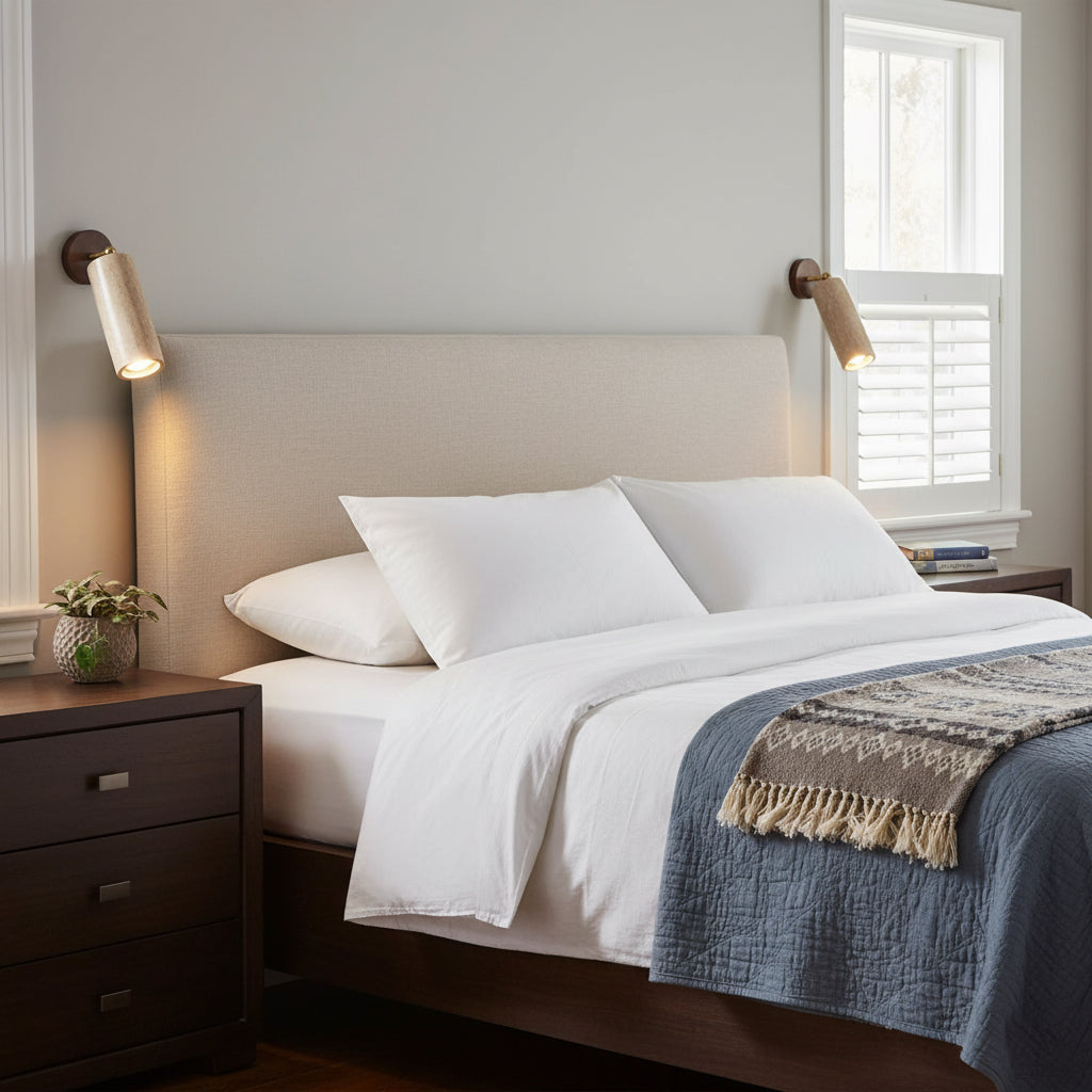 Travertine Mireille Wall Lamp